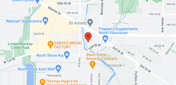 map of 625 723 W 3RD STREET